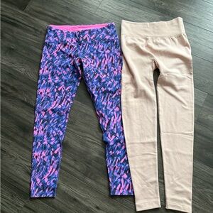 🧡 2/$15 🧡 Tuff Athletics & Pink Legging Set